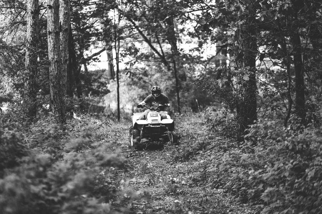 ATV on the trails of Santa Teresa, Costa Rica